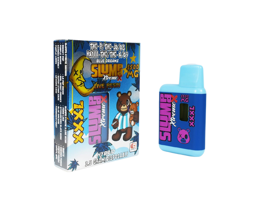 SlumpdX Blue Dreams Vape Desechable - 3.5gr Hibrida