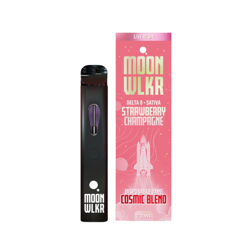 MoonWLKR Strawberry Champagne - Vape Desechable - 2gr Sativa