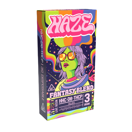 Haze Fantasy Blend - Vape Desechable Resina Viva - 3gr Hibrida