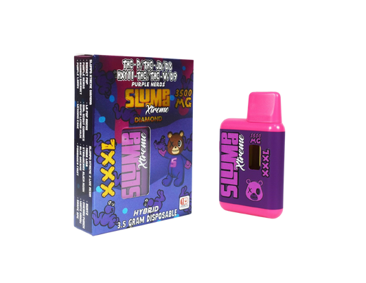 SlumpdX Purple Nerds Vape Desechable - 3.5gr Hibrida