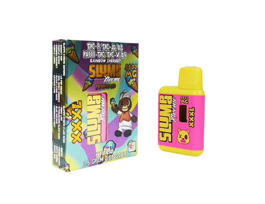 SlumpdX Rainbow Sherbet Vape Desechable - 3.5gr Hibrida